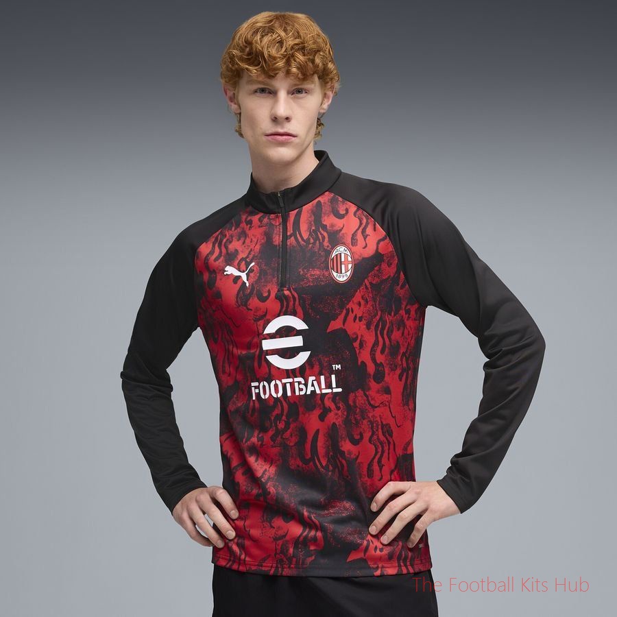 Advanced Milan Training Black Shirt Sports Selection-Unisoccer Shop